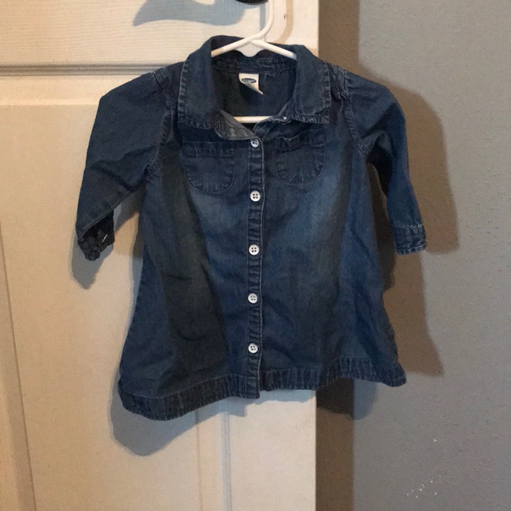 Old Navy 6-12 months Jean Dress